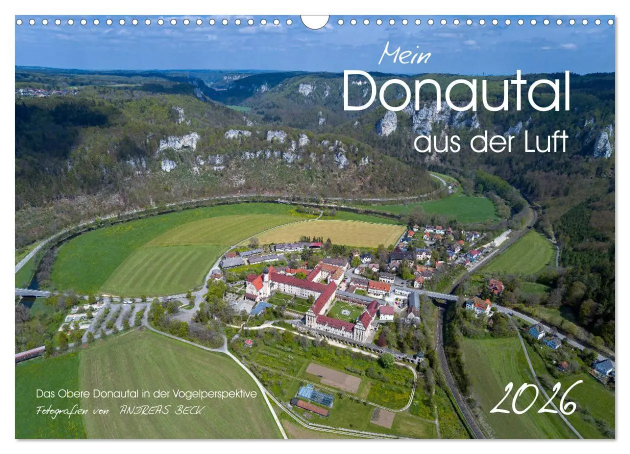 Cover: 9783457757277 | Mein Donautal aus der Luft (Wandkalender 2026 DIN A3 quer),...